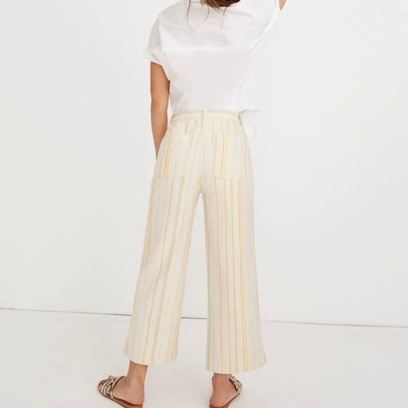Madewell Cropped Wide Leg Pants - Picture 2 of 9